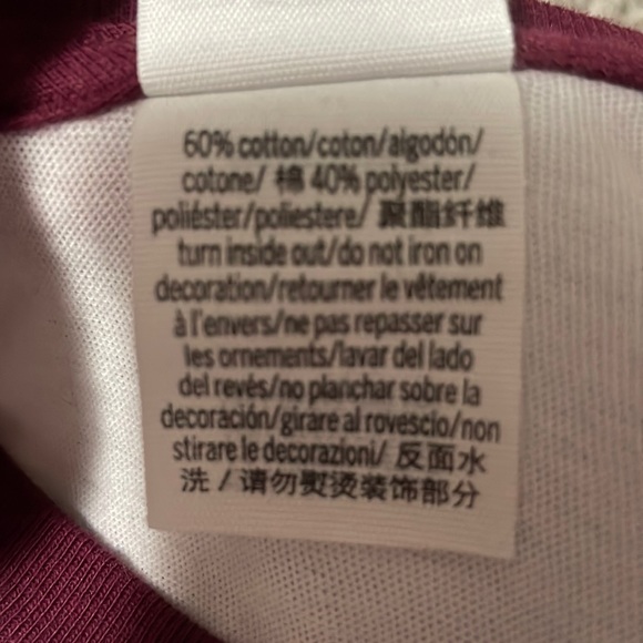 Ladies Pink Victoria Secret l/s top with Pink Nation lettering in front Sz M - Picture 10 of 10